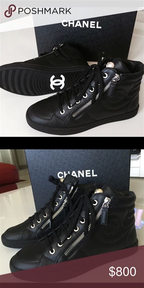 chanel sneakers size 6|authentic chanel sneakers.